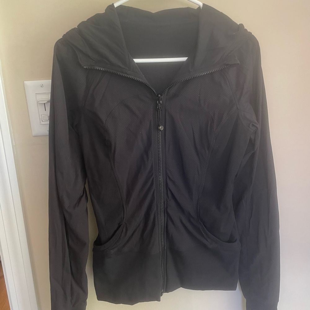Women's Lululemon Black Zip-Up Jacket